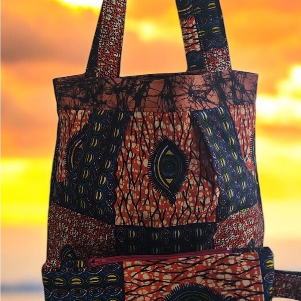 Stylish Multicolor Tote Bag